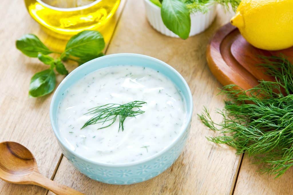 Yogurt dressing